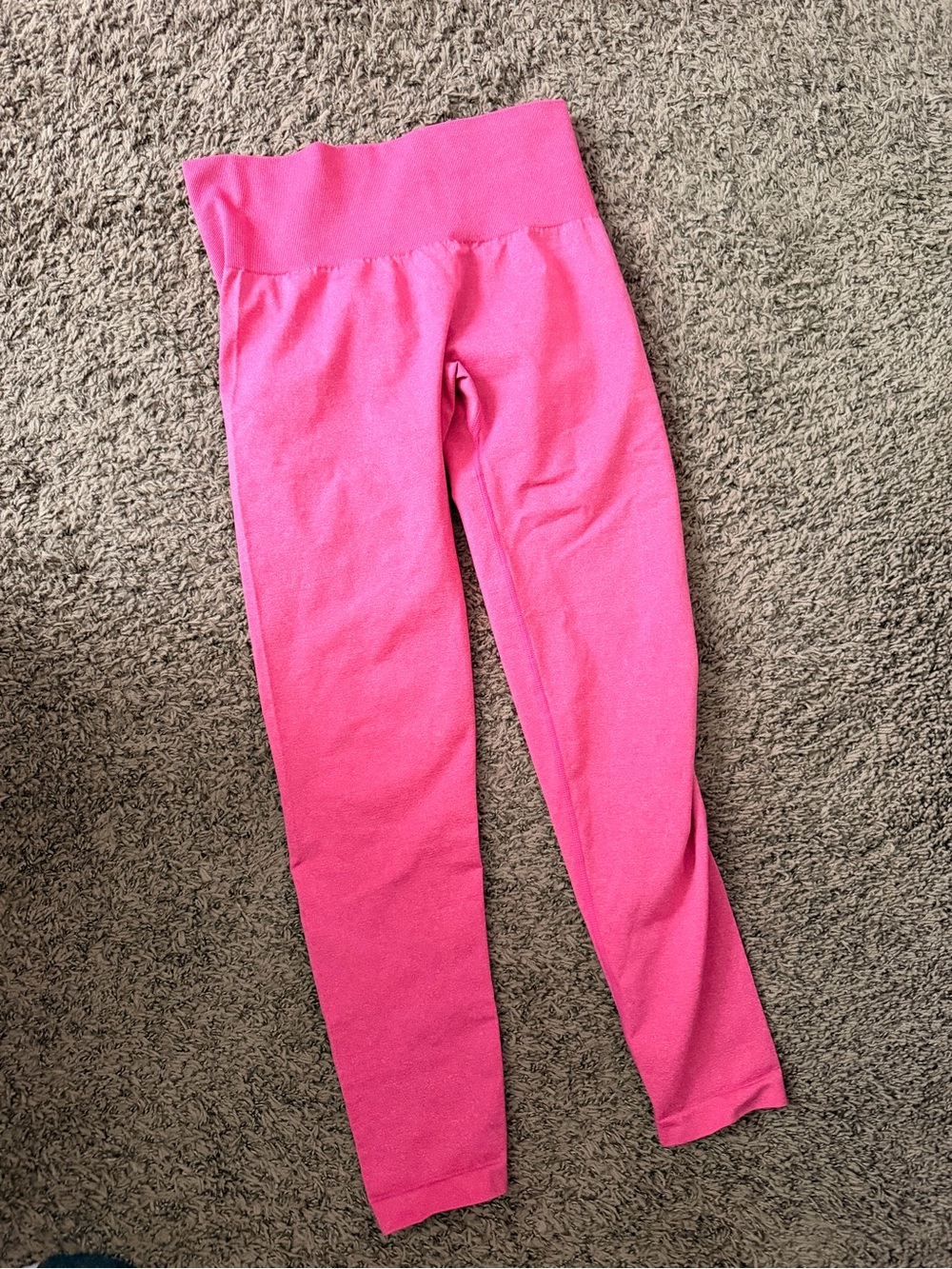 NVGTN Bright Pink High-Waist Active Leggings